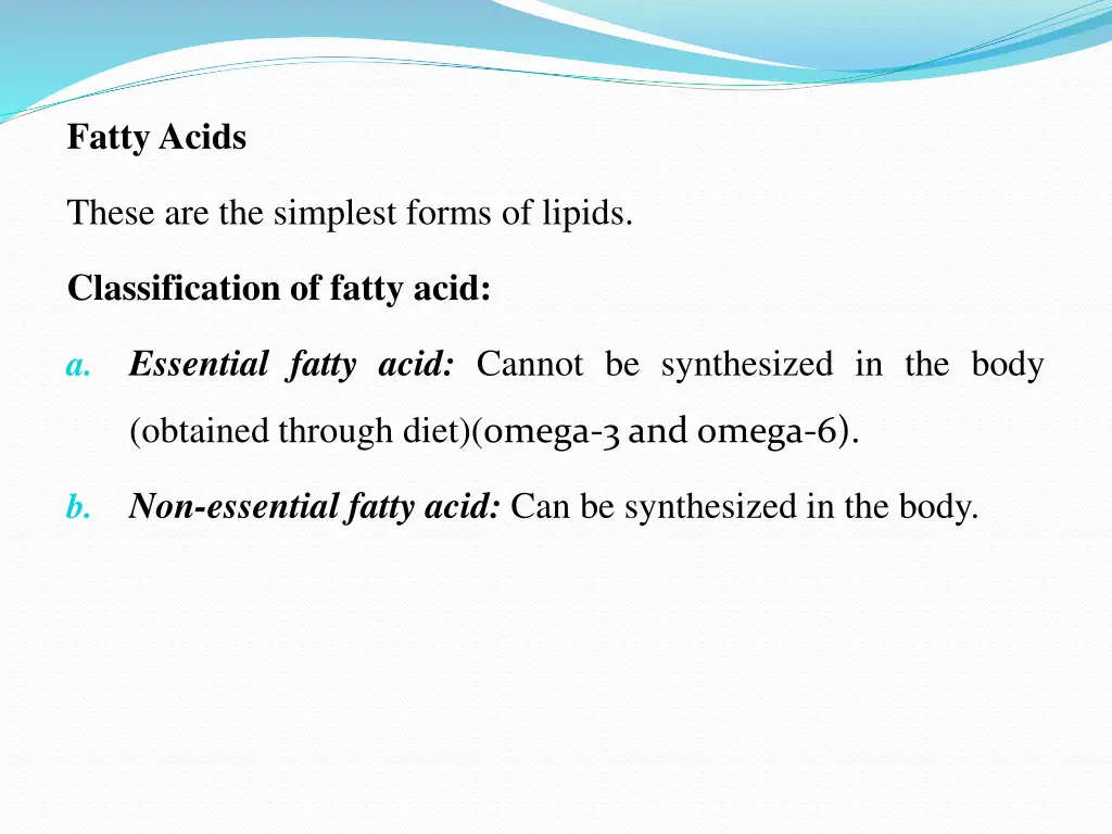 fattyacids