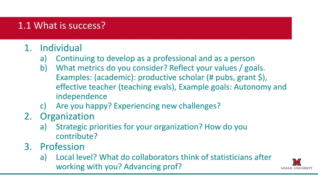 1 1 what is success