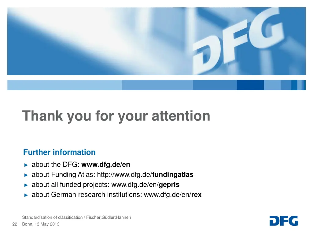 thank you for your attention