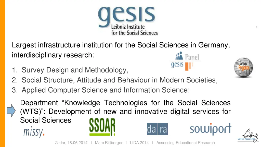 largest infrastructure institution for the social