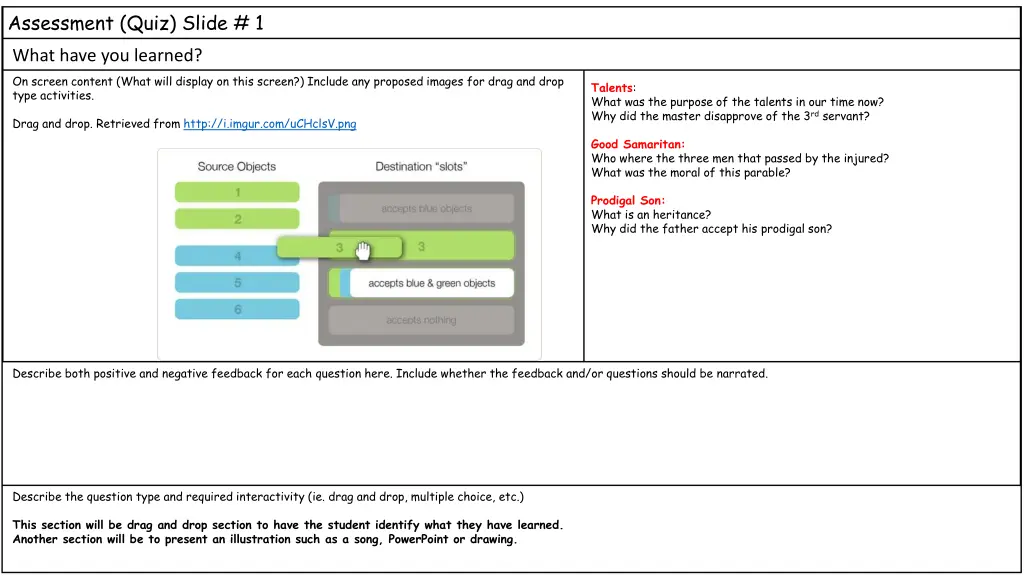 assessment quiz slide 1