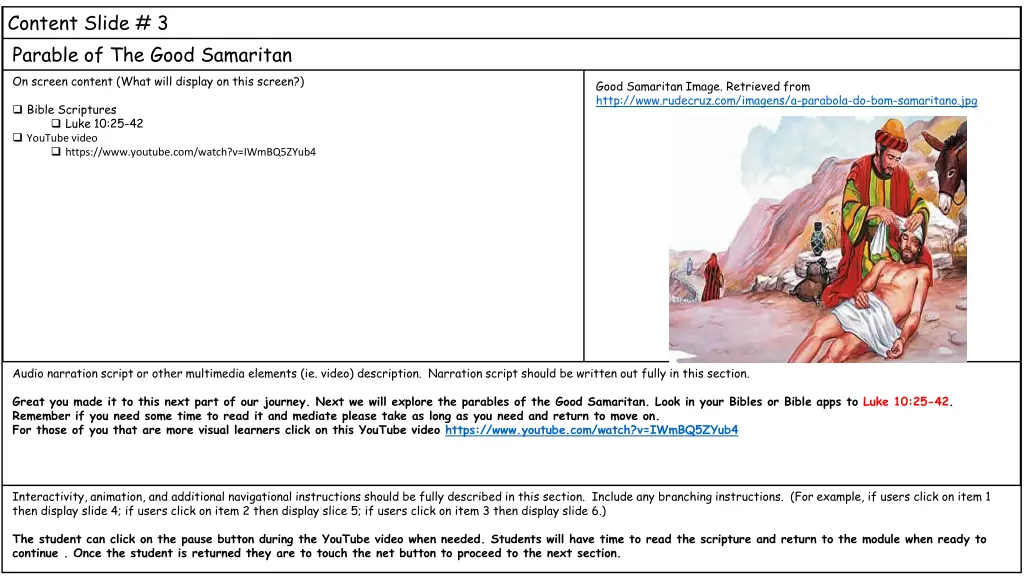 content slide 3 parable of the good samaritan