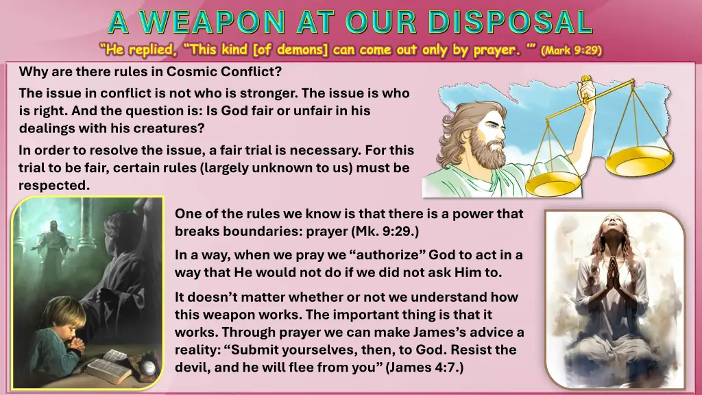 he replied this kind of demons can come out only