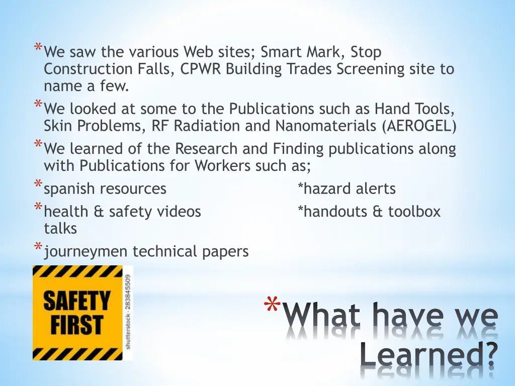 we saw the various web sites smart mark stop