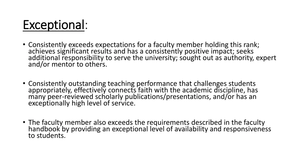 exceptional exceptional