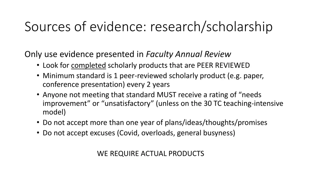 sources of evidence research scholarship