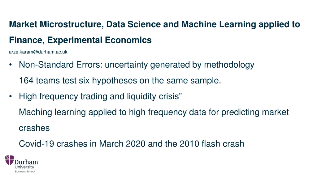market microstructure data science and machine
