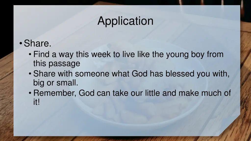 application 1