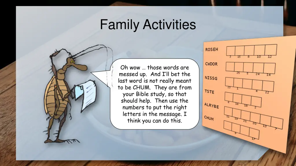 family activities