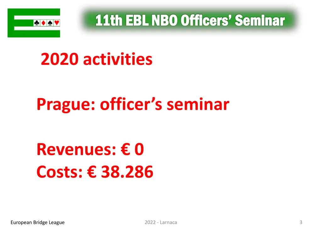 11th ebl nbo officers seminar 2