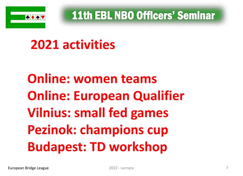 11th ebl nbo officers seminar 6