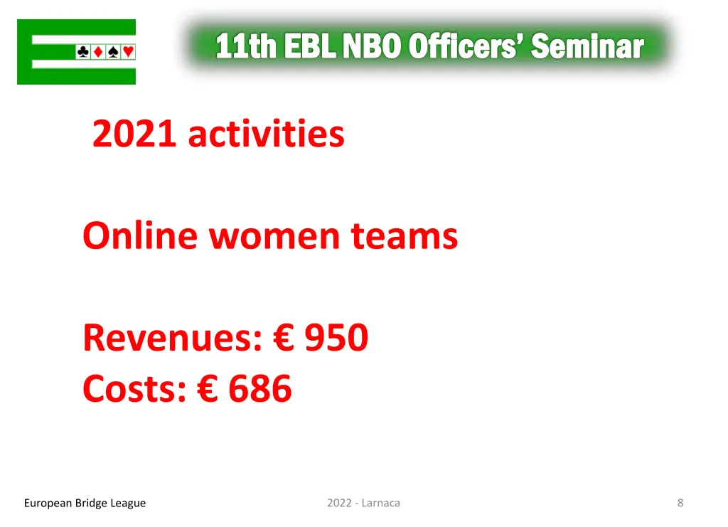 11th ebl nbo officers seminar 7