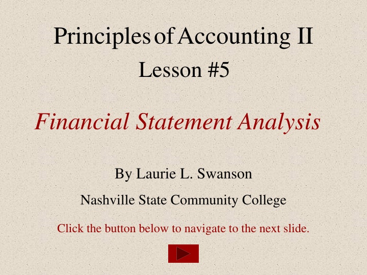 principles of accounting ii lesson 5