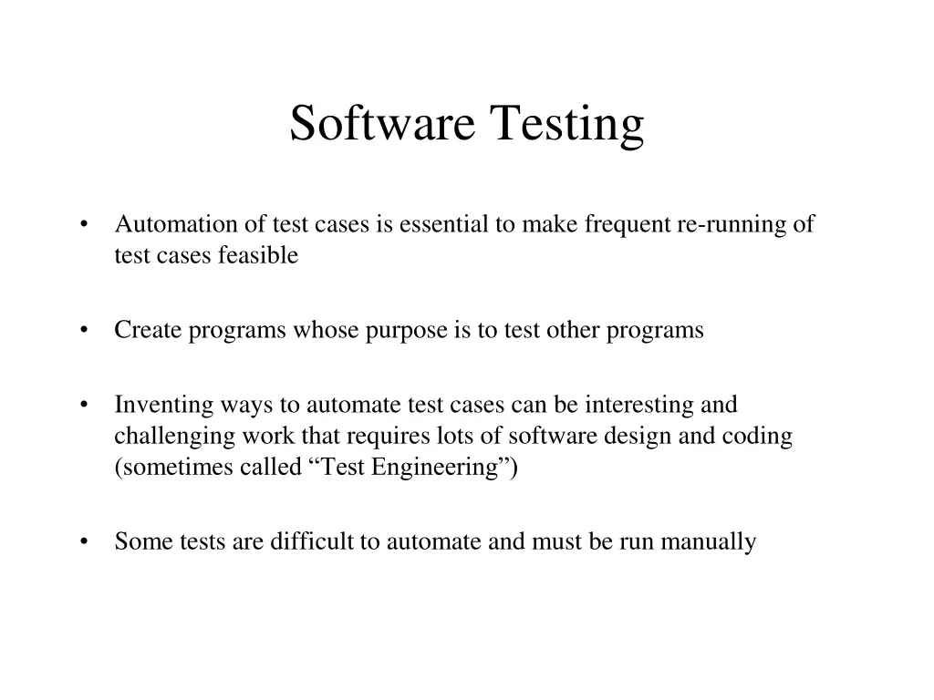 software testing 7