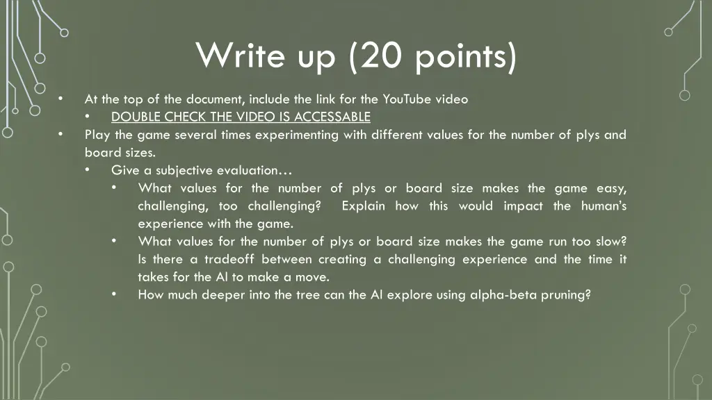 write up 20 points