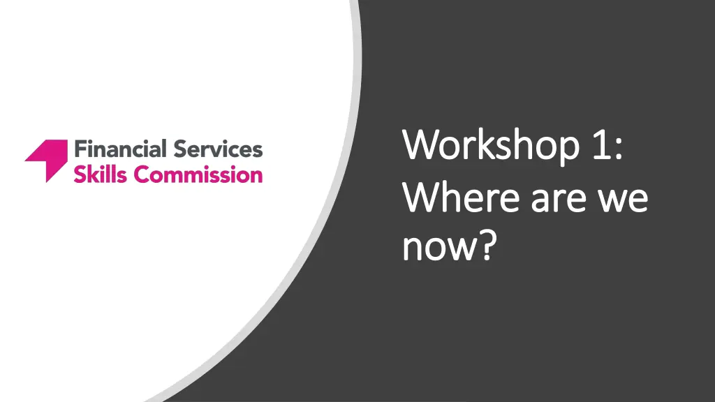 workshop 1 workshop 1 where are we where