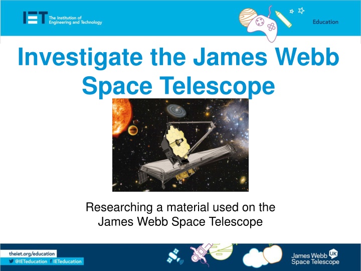 investigate the james webb space telescope