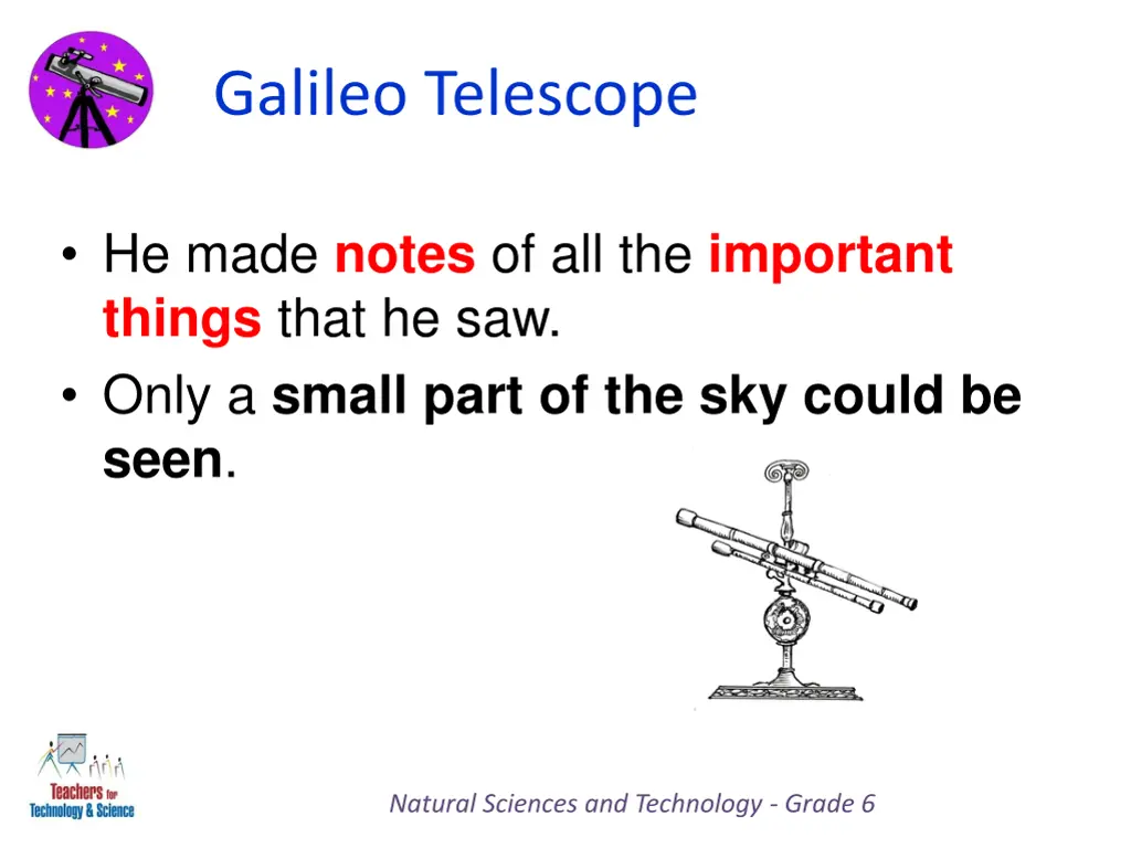 galileo telescope 1