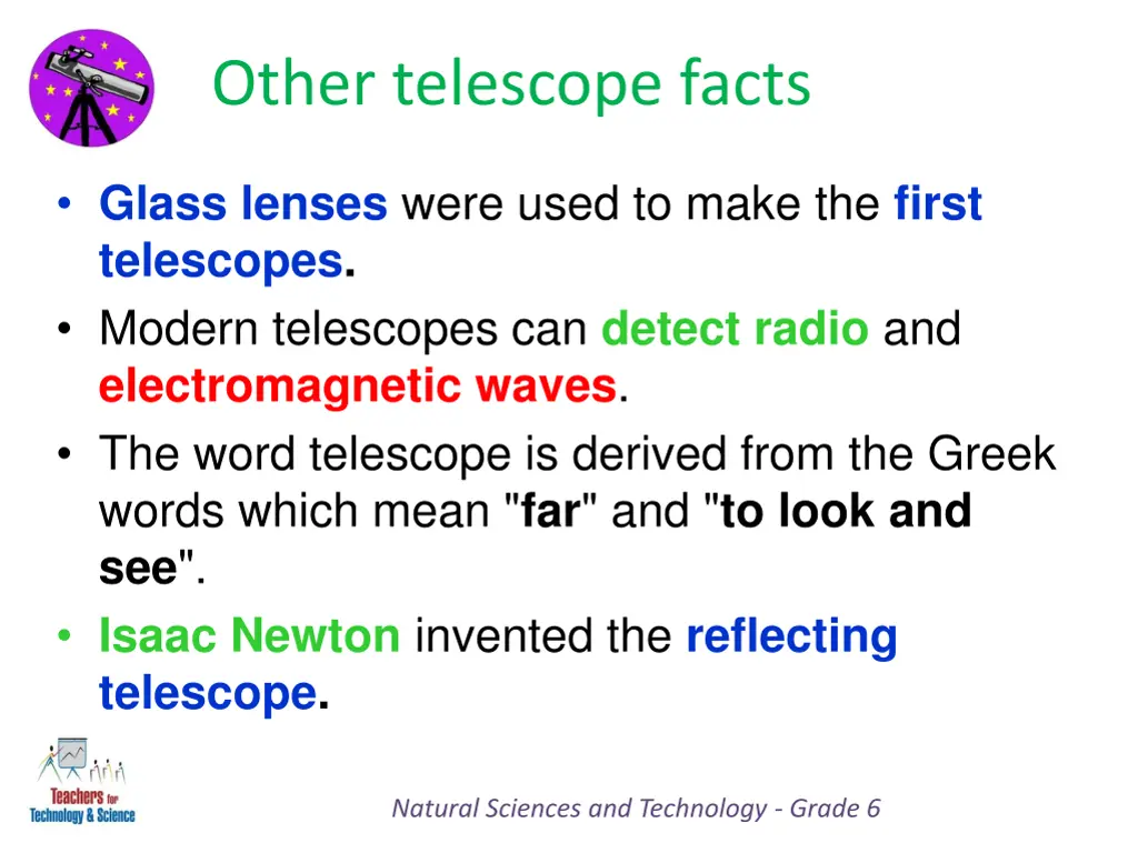 other telescope facts 1