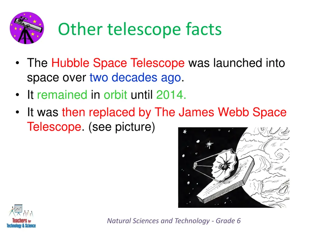 other telescope facts