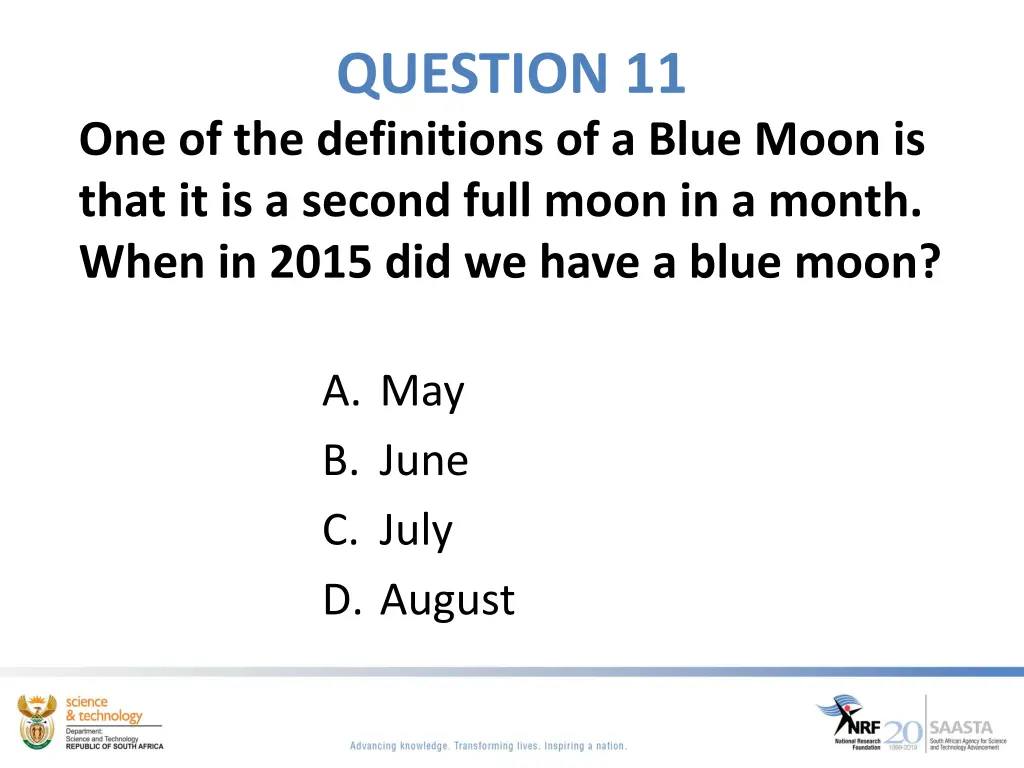 question 11