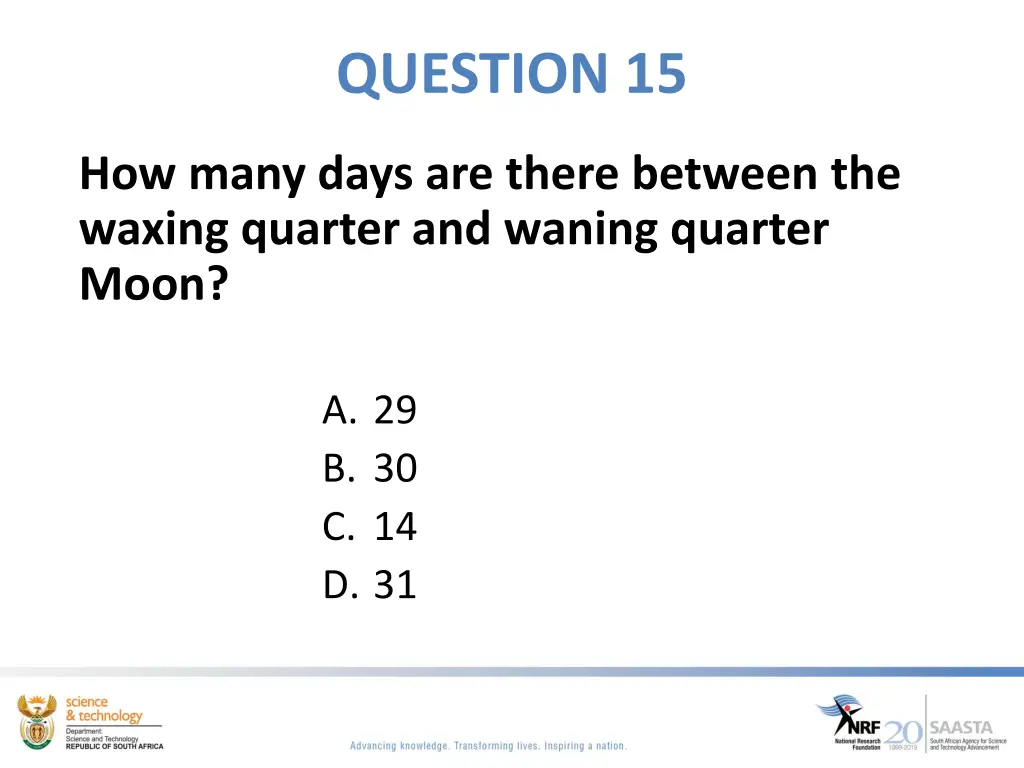 question 15