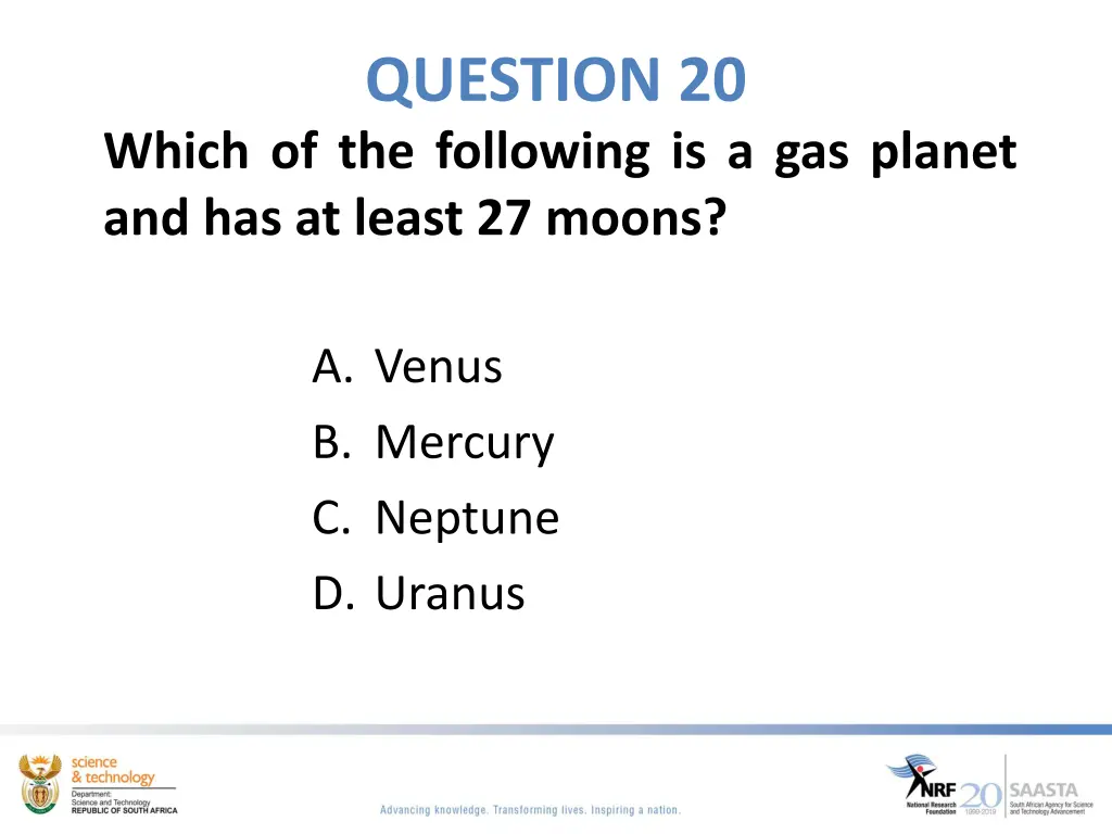 question 20