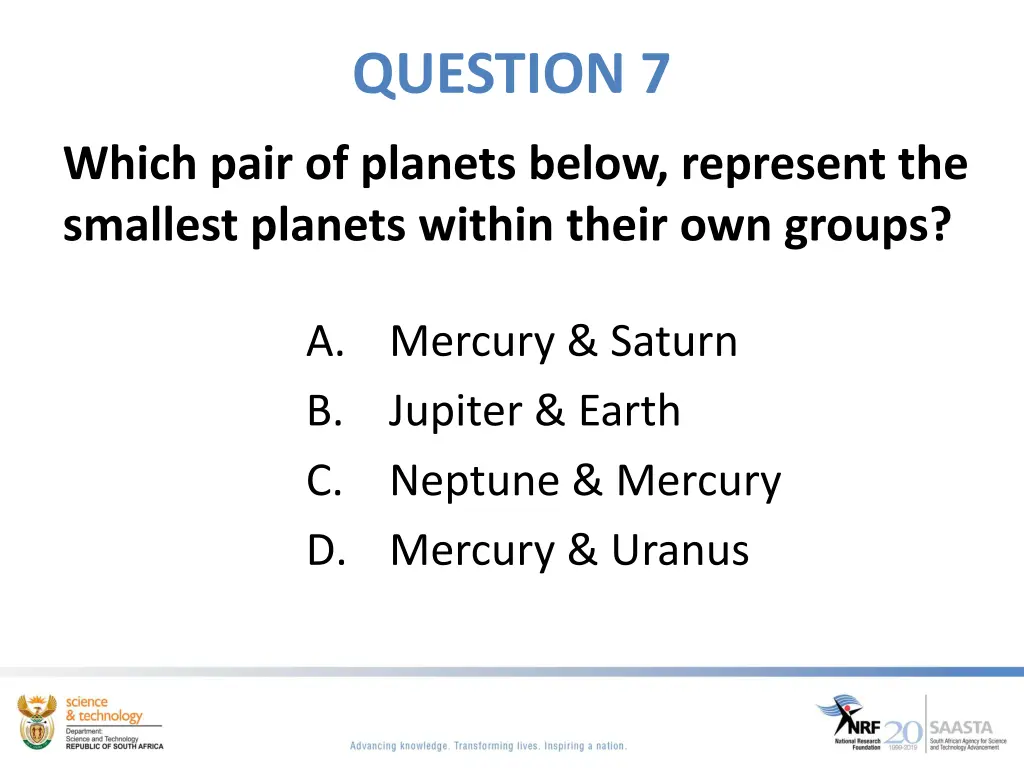 question 7