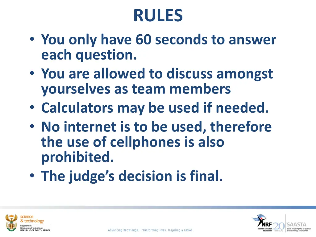rules
