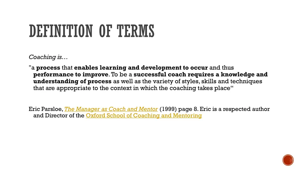 definition of terms