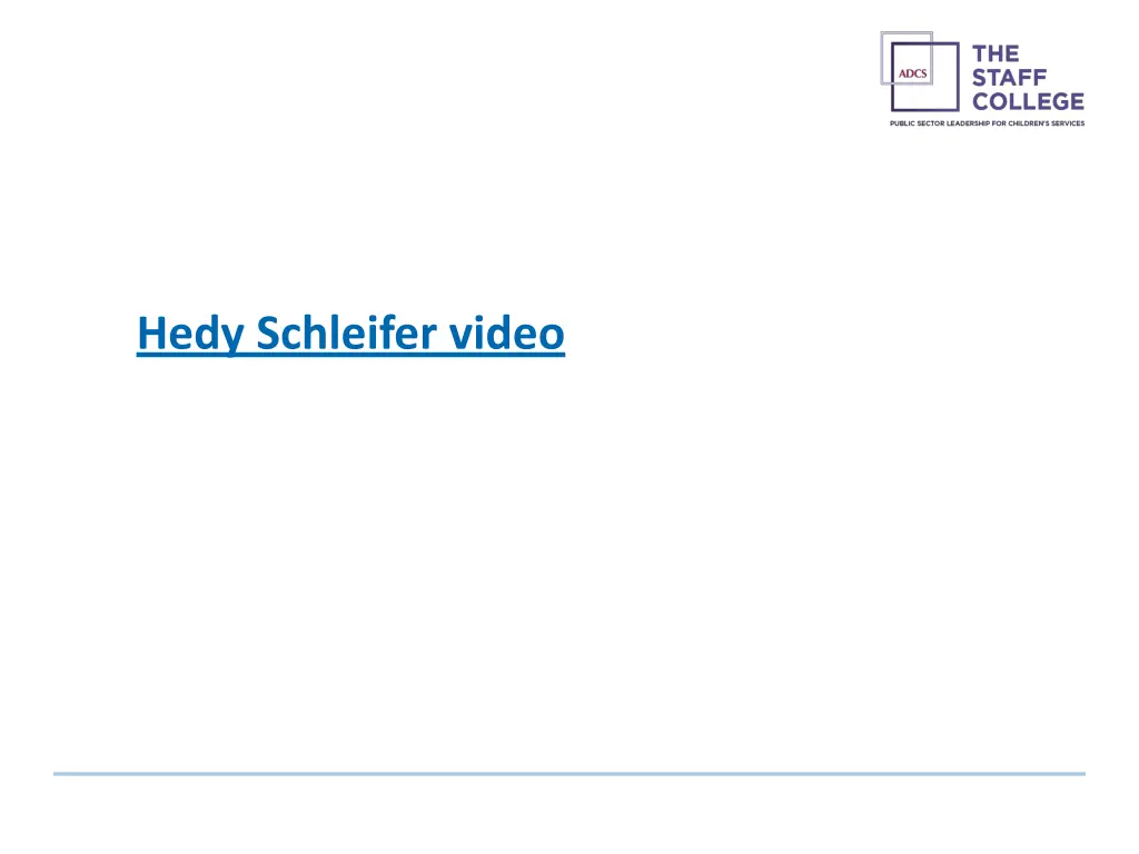 hedy schleifer video