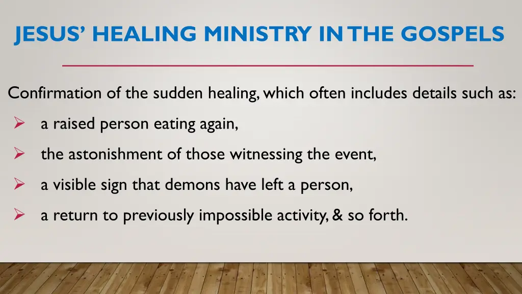 jesus healing ministry in the gospels 3