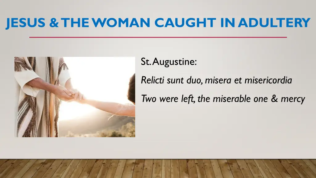 jesus the woman caught in adultery
