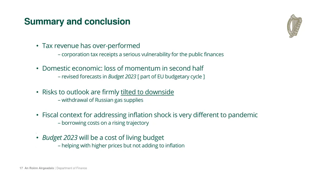summary and conclusion