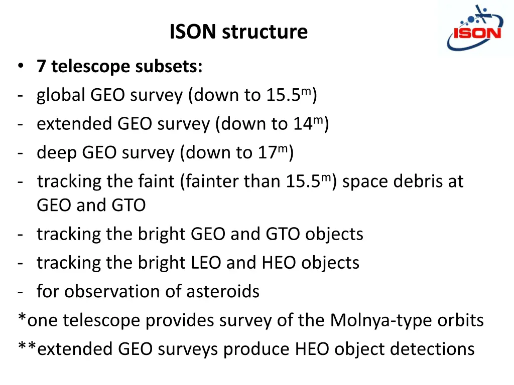 ison structure