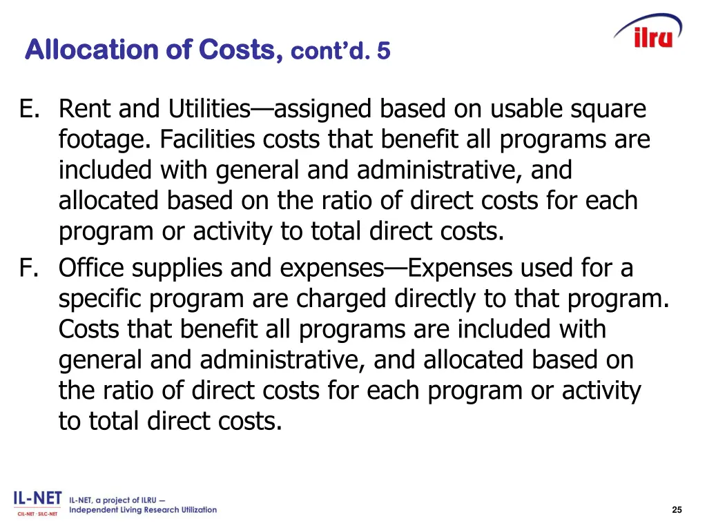 allocation allocation of 2