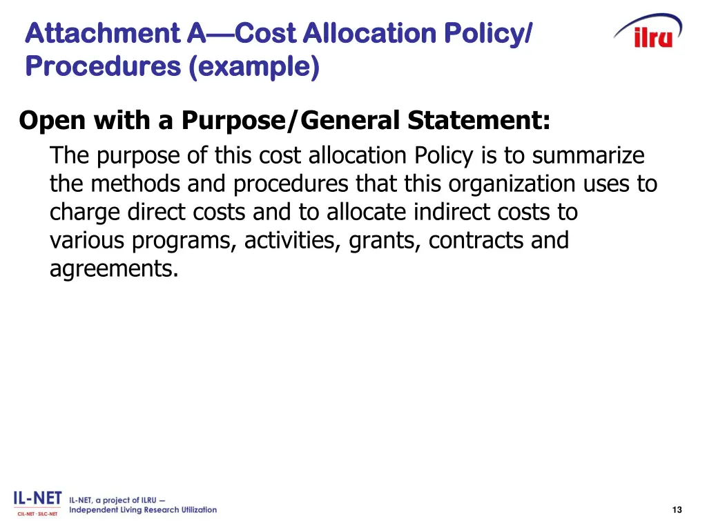 attachment a attachment a procedures example