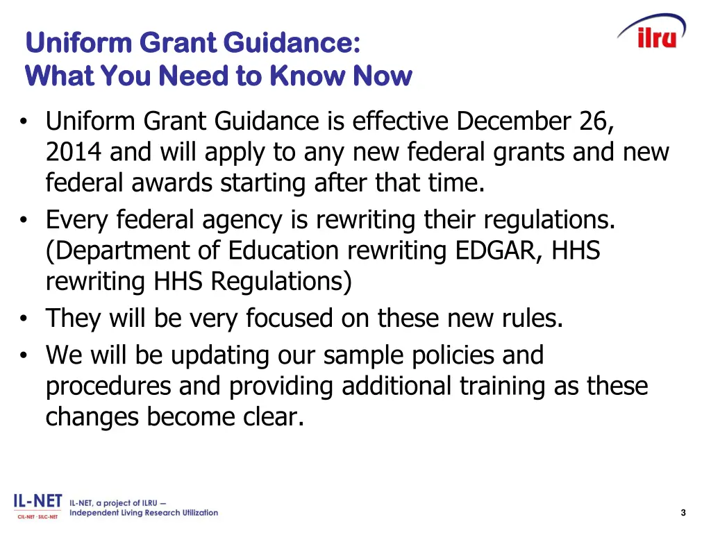 uniform grant guidance uniform grant guidance