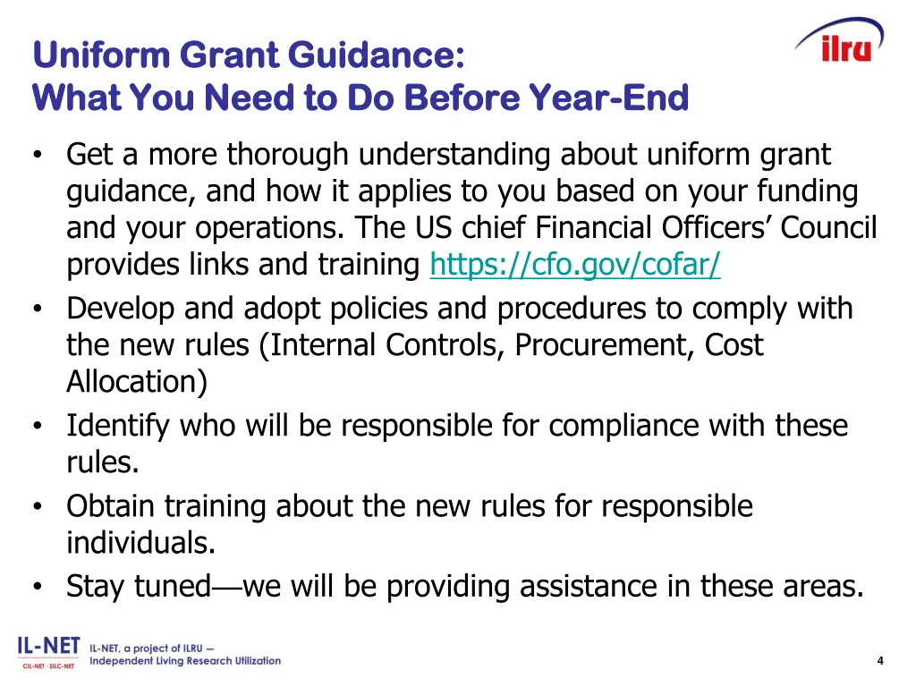 uniform grant uniform grant guidance what