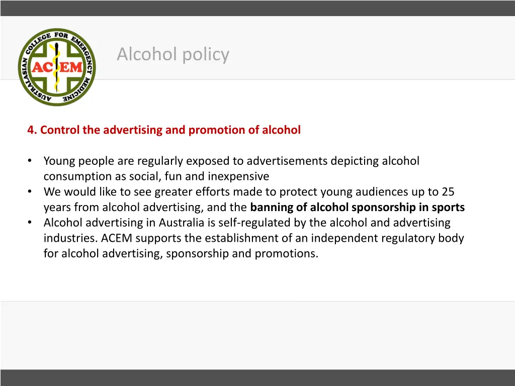 alcohol policy 3