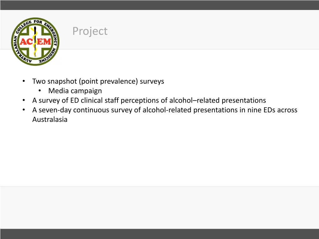 project