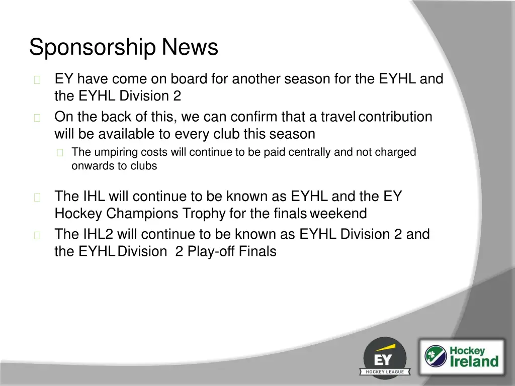 sponsorship news