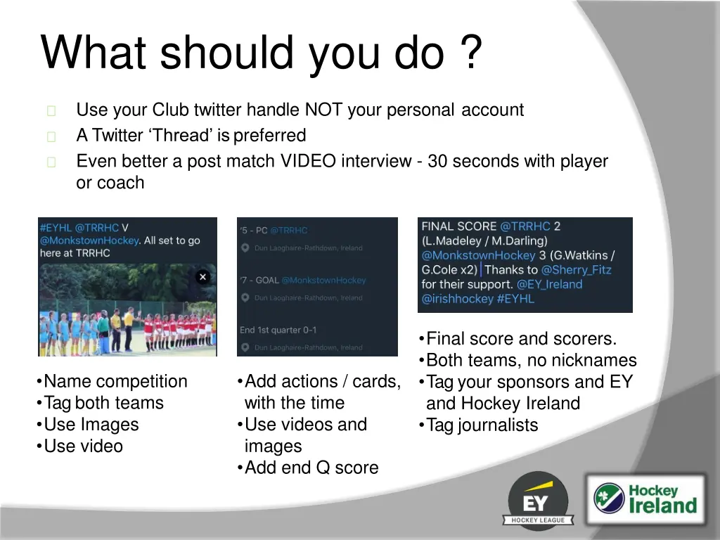 what should you do