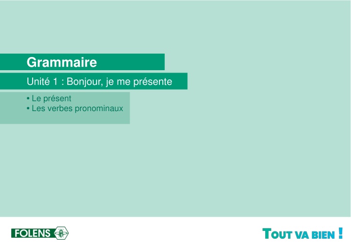 grammaire