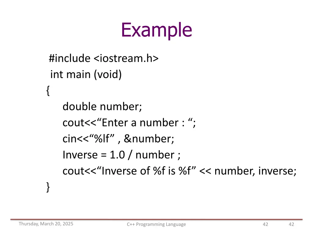 example 3
