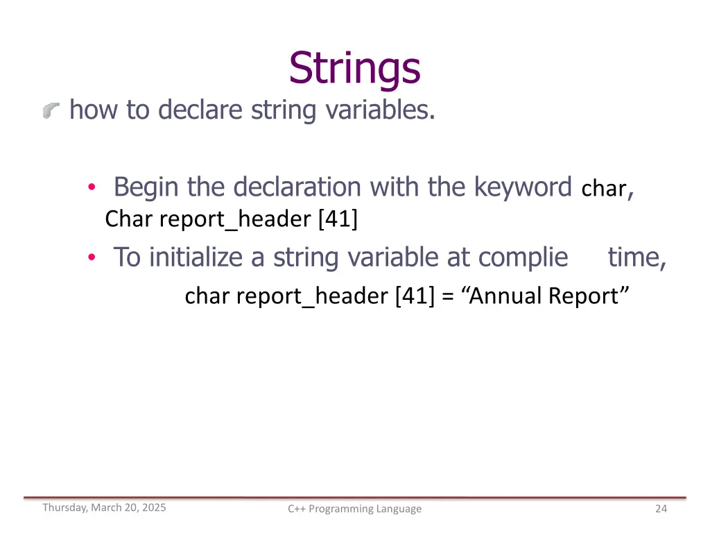 strings 1