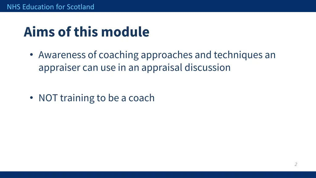 nhs education for scotland