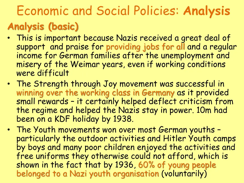 economic and social policies analysis
