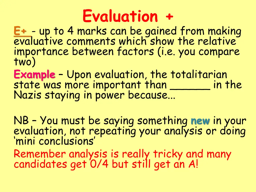 evaluation 2