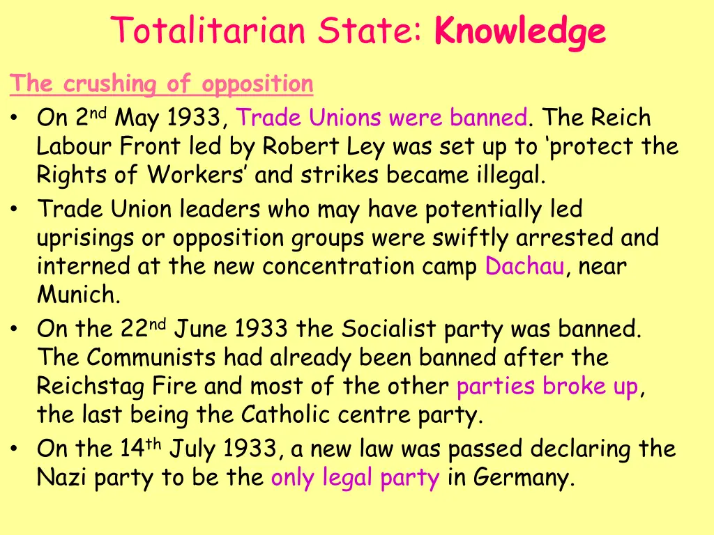totalitarian state knowledge
